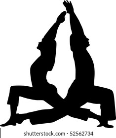 Couple yoga