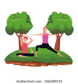 couple yoga poses