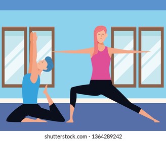 couple yoga poses