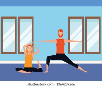 couple yoga poses