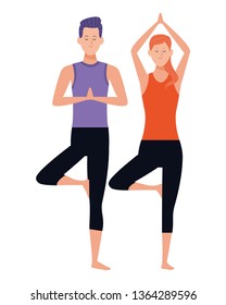 couple yoga poses