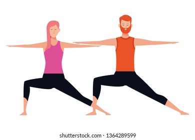 couple yoga poses