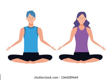 couple yoga poses