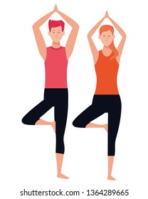 couple yoga poses