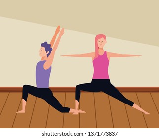 couple yoga poses