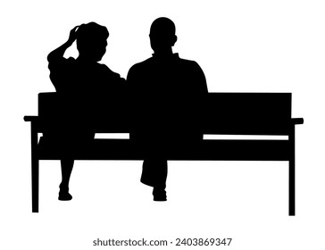 Couple of young guy and girl on white background