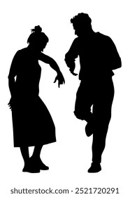 Casal de jovem e menina no fundo branco
