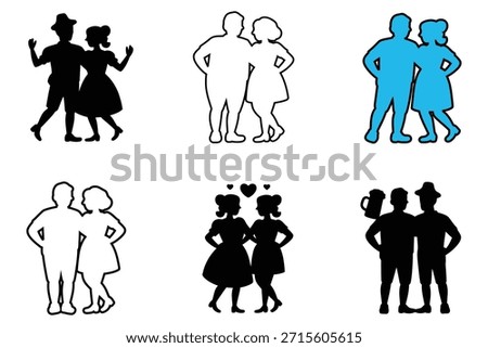 Couples dancing and celebrating celebration beer