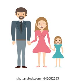 couples family daughter