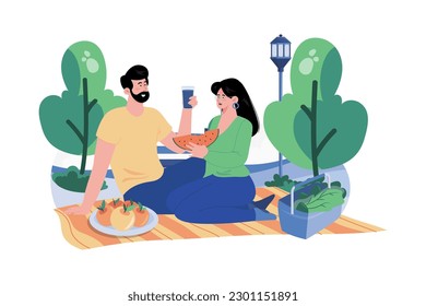 Couple's Outdoor Picnic or Hike