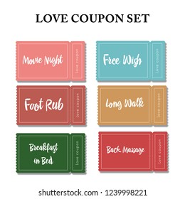 coupon book for boyfriend