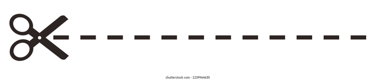 Coupon border - vector for stock
