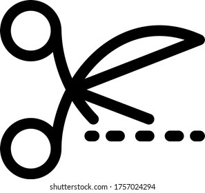 coupon cut icon vector for webs and apps