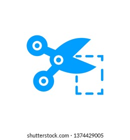 Coupon cutter icon- coupon cutter full editable vector icon for website or mobile.