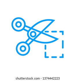 Coupon cutter icon- coupon cutter full editable vector icon for website or mobile.