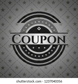 Coupon dark emblem