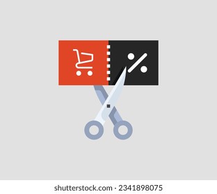  coupon discount black friday sale icon vector