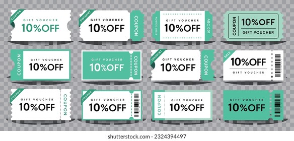 COUPON FASHION TICKET CARD  element template for graphics design. Vector illustration