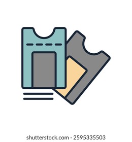 coupon icon collection .design style with background