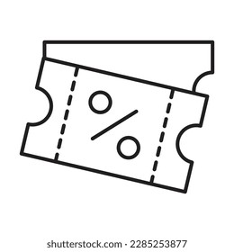 Coupon Icon Design For Personal And Commercial Use