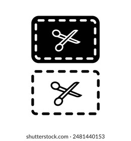 Coupon-Icon Design-Vektorillustration. E-Commerce-Symbol