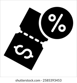 Coupon Icon Element For Design