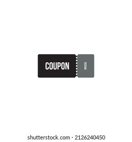 Coupon logo or icon design
