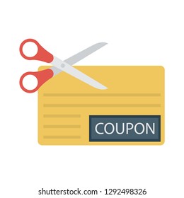 coupon  scissor   cut 