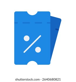 Coupon Vector for Black Friday Discounts. Promotional voucher illustration, money-saving deal concept, marketing coupon design