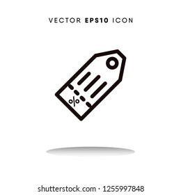 Coupon vector icon