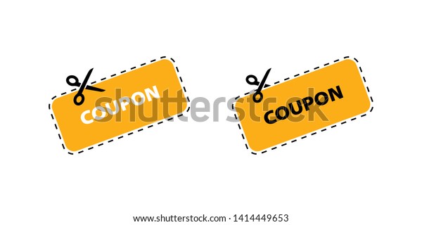 Coupon vector icon. Vector Discount Coupons\
icons. Coupon icons in flat design.\
Eps10