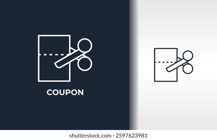 Coupon Vector, Icon Or Logo Sign Isolated Symbol Illustration