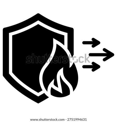 Courage Icon Element For Design