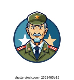 Courage and Sacrifice  the Veteran Spirit vector illustration design