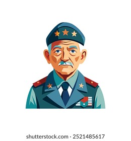 Courage and Sacrifice  the Veteran Spirit vector illustration design