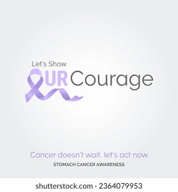 Courageous Fighters Unite. Awareness Posters