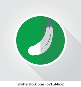 Courgette Icon Design Template