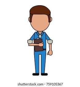 Courier avatar full body