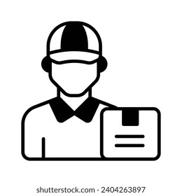 Trabajador profesional de niños y empleados de diseño de vectores, servicios de carga