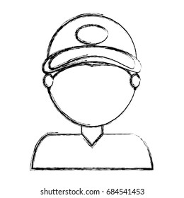 Courier delivery man