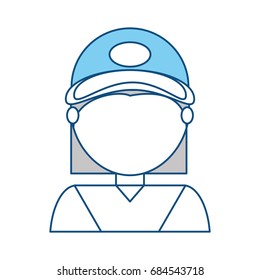 Courier delivery man