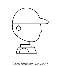 Courier delivery man
