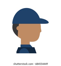 Courier delivery man