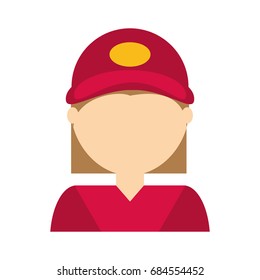 Courier delivery man
