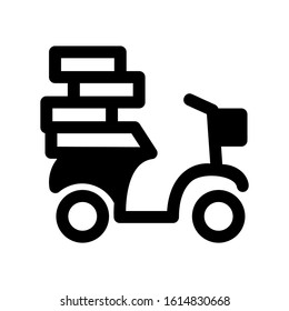 courier icon isolated sign symbol vector illustration - high quality black style vector icons
