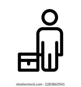 courier icon or logo isolated sign symbol vector illustration - high quality black style vector icons

