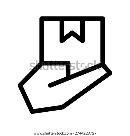 Courier Icon Vector Symbol Design Illustration