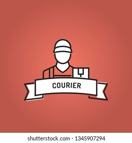 COURIER LINE ICON SET
