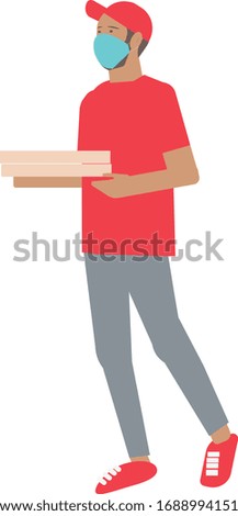 Similar – Image, Stock Photo Pizza in shirt pocket