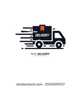 Courier Service Logo, Courier Service Delivery Logo, Delivery Logo